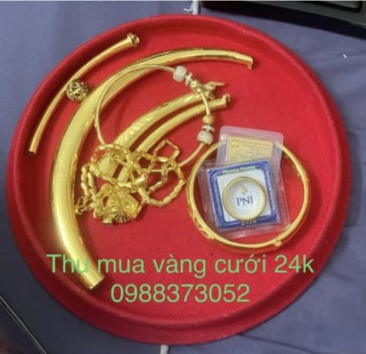 Thu mua vàng cưới 24k 9999 tại Hà Nội
